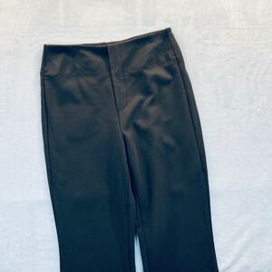 Halara High Waisted 4 Way Stretch Flare Work Pants Dark Gray Size Small Tall